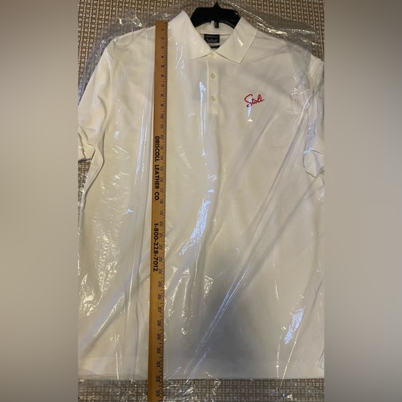 Nike Stoli Stolichnaya Vodka Custom Embroidered  Golf  Polo White Men’s XL NWT - Picture 13 of 13